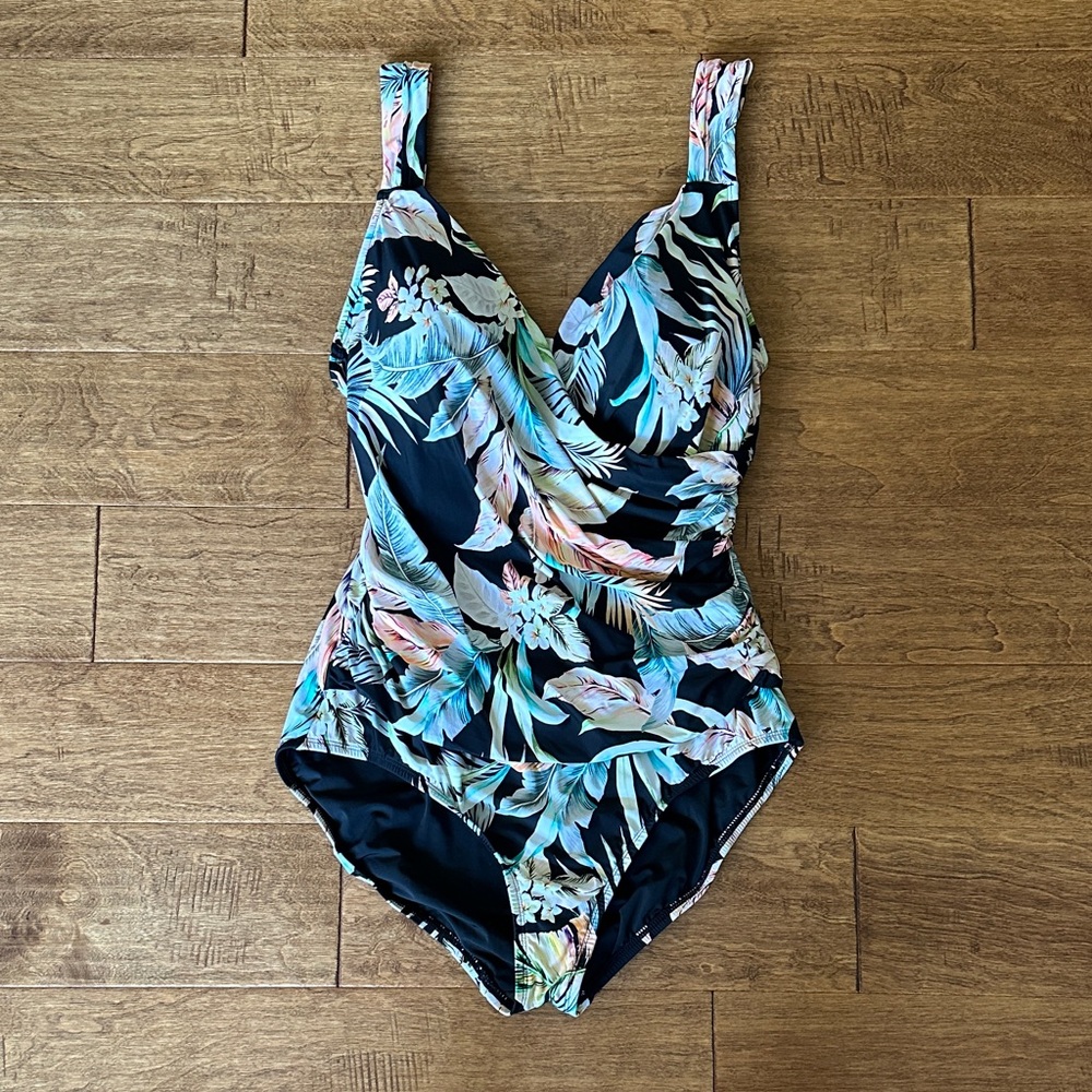 Tropical Floral Women's One Piece Swimsuit